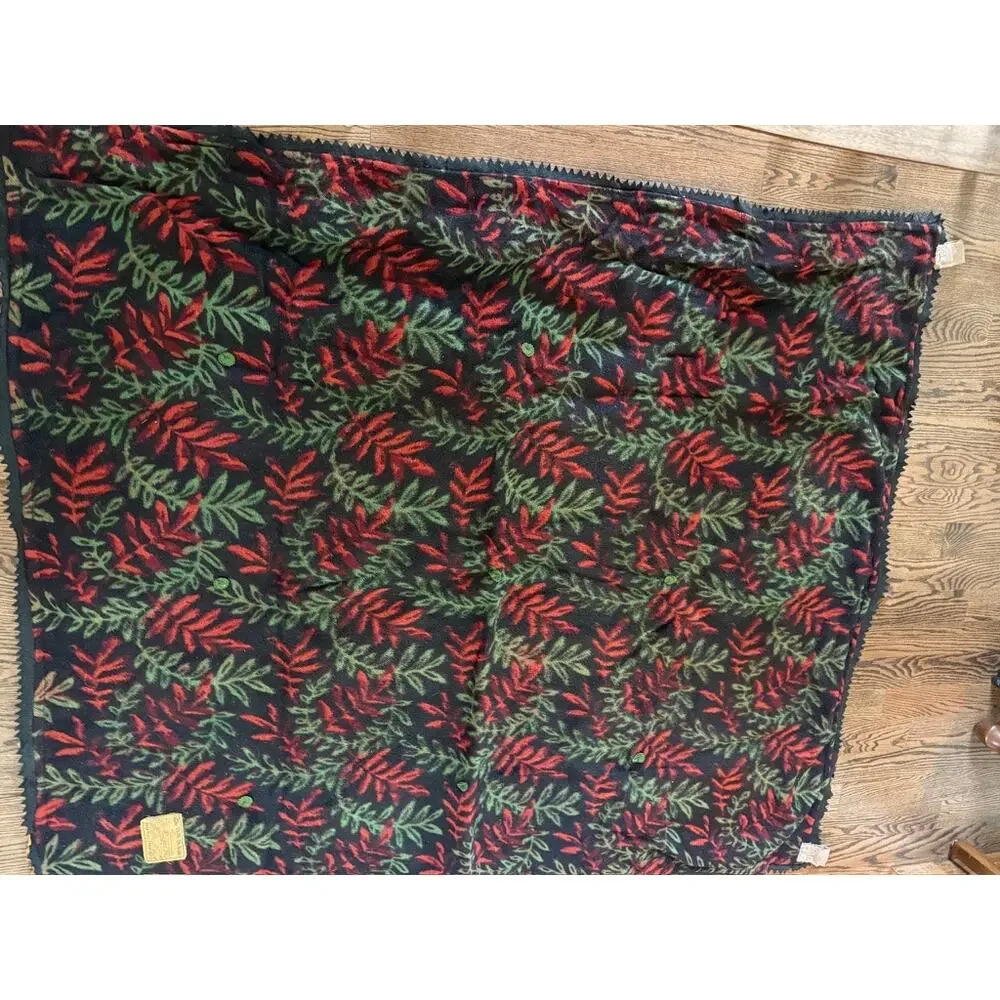 Antique Horse Hair Carriage Buggy Sleigh Wool Blanket by Edes Robe Tanning